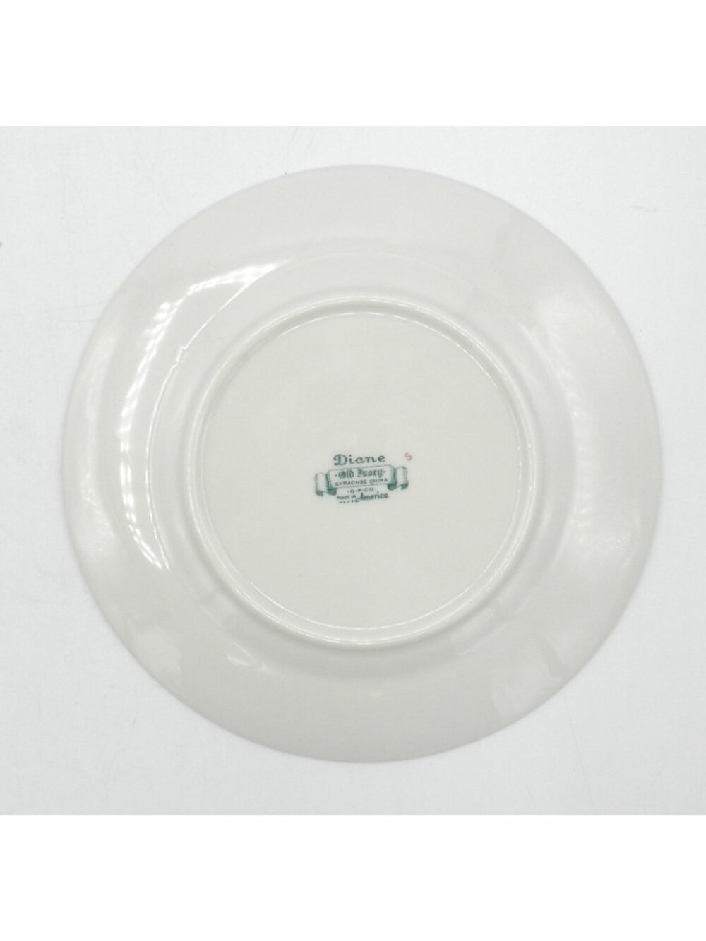 Diane Cobalt Blue Band by Syracuse 6-1/4 Inch Bread Plate set of 4 SY DIACB - Picture 5 of 6